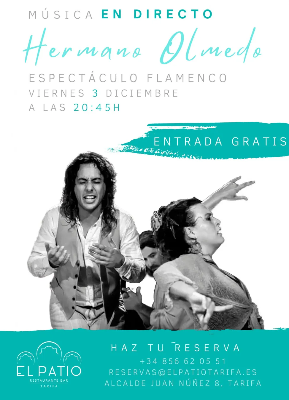 Música flamenca en directo en Tarifa